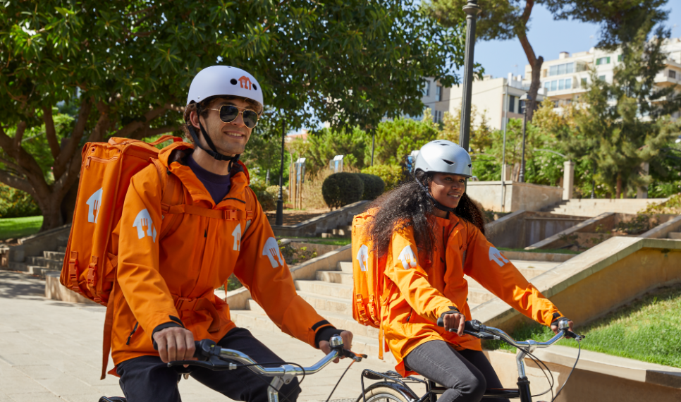 PERSBERICHT: Bikeshift werft fietskoeriers voor Thuisbezorgd.nl