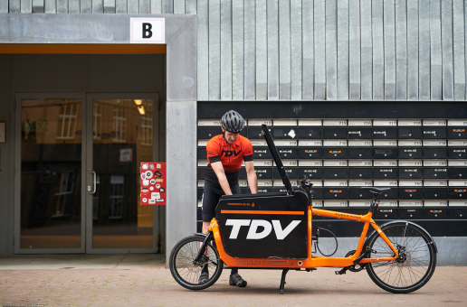 Pakketbezorger Tour de Ville Tilburg