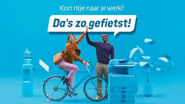 Start van nieuwe campagne: “Kort ritje? Da’s zo gefietst”