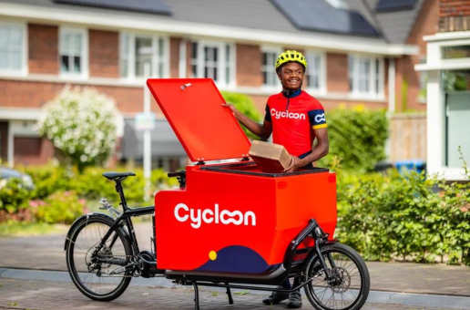 Bicycle Courier Cycloon Amsterdam